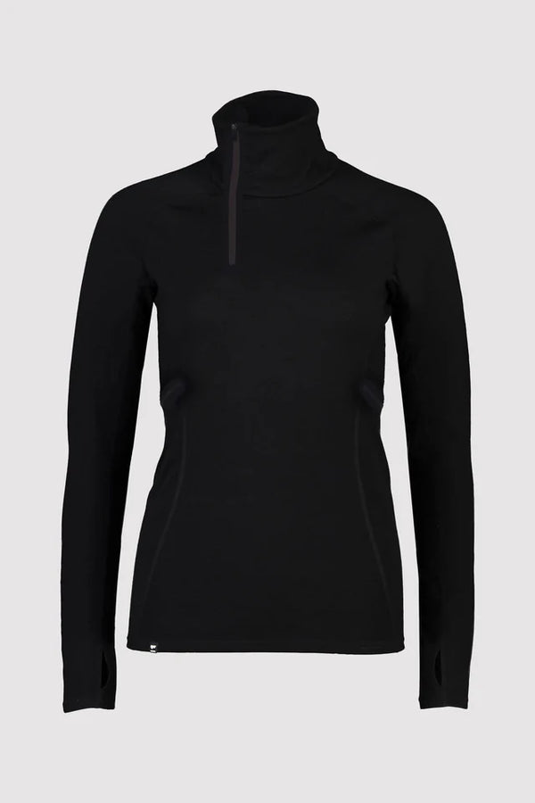 MONS ROYALE Women's Olympus 250g/m Merino L/S 1/2 Zip