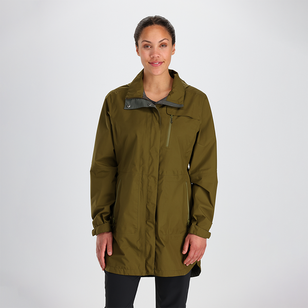 OUTDOOR RESEARCH Women's Aspire Trench Rain Jacket