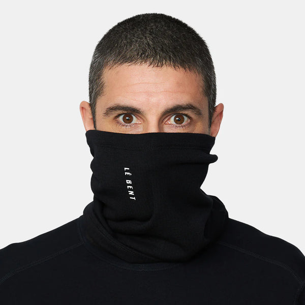 LE BENT Heavyweight Grid Neck Gaiter (280g/m)
