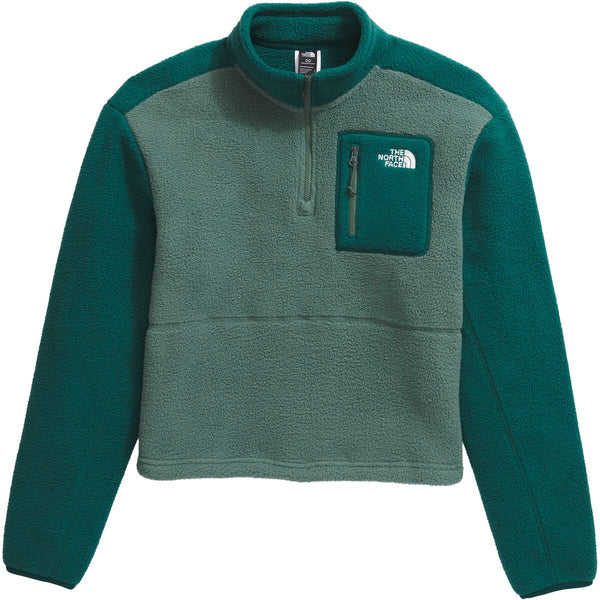 THE NORTH FACE Women's Yumiori Fleece 1/4 Zip (Cropped)