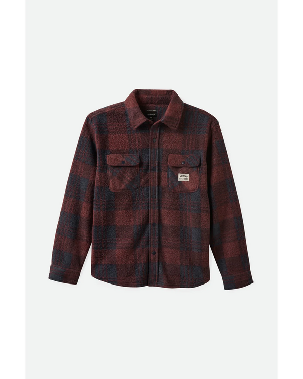 BRIXTON Men's Bowery Arctic Stretch Flannel L/S Shirt