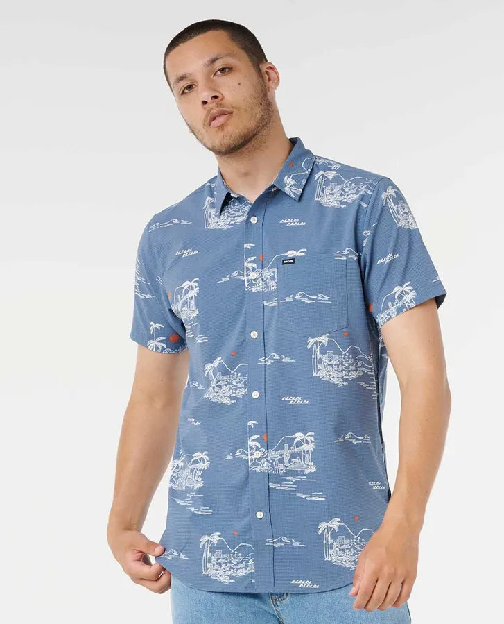 RIP CURL Men's Fun Times Aerotech S/S Shirt