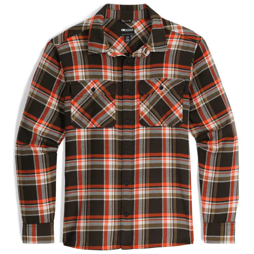 OUTDOOR RESEARCH Men's Feedback Flannel L/S Shirt