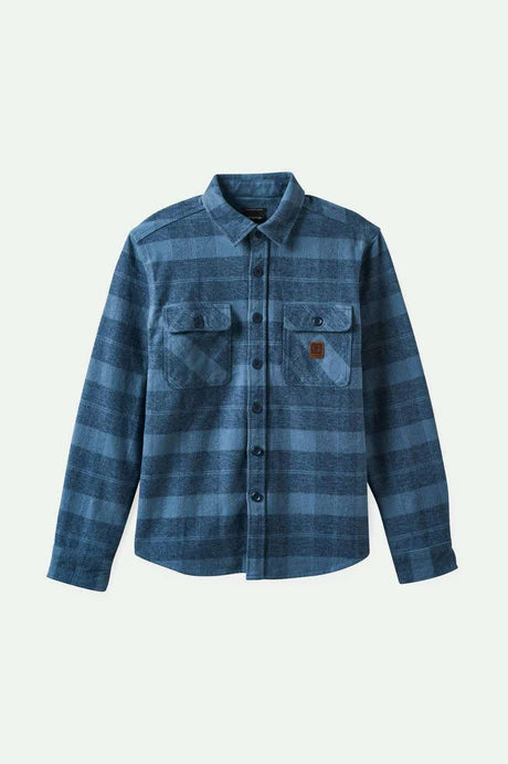 BRIXTON Men's Bowery Heavy Weight Flannel L/S Shirt