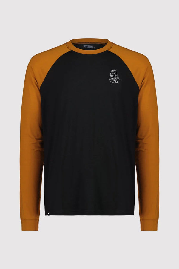 MONS ROYALE Men's Icon Merino Air-Con Raglan L/S Crew