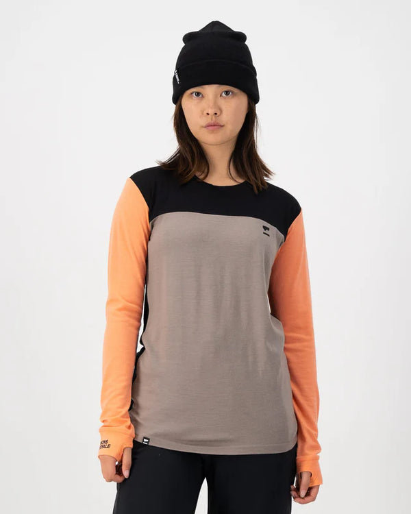 MONS ROYALE Women's Yotei Merino L/S Crew