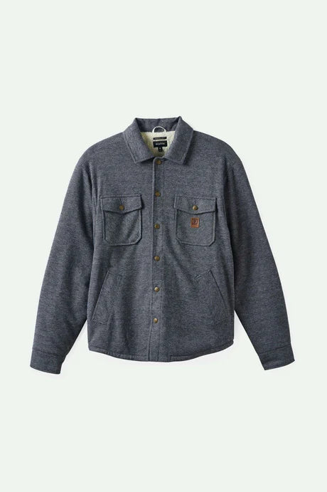BRIXTON Men's Durham Sherpa Lined Jacket (Shacket)