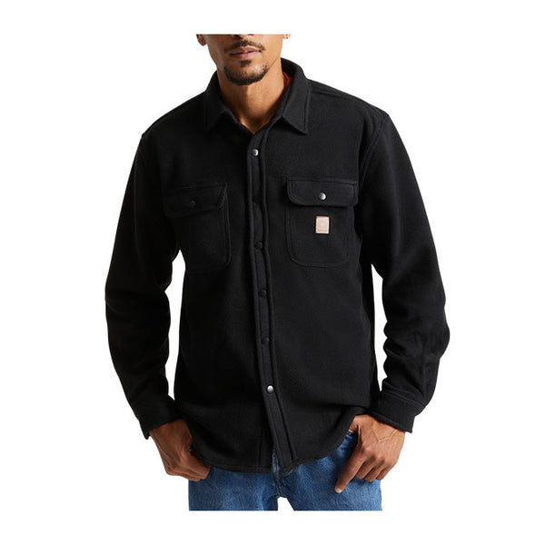 BRIXTON Men's Bowery Arctic Stretch Flannel L/S Shirt