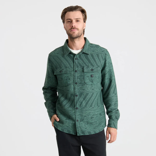 ROARK Mens Nordsman Jacquard L/S Shirt