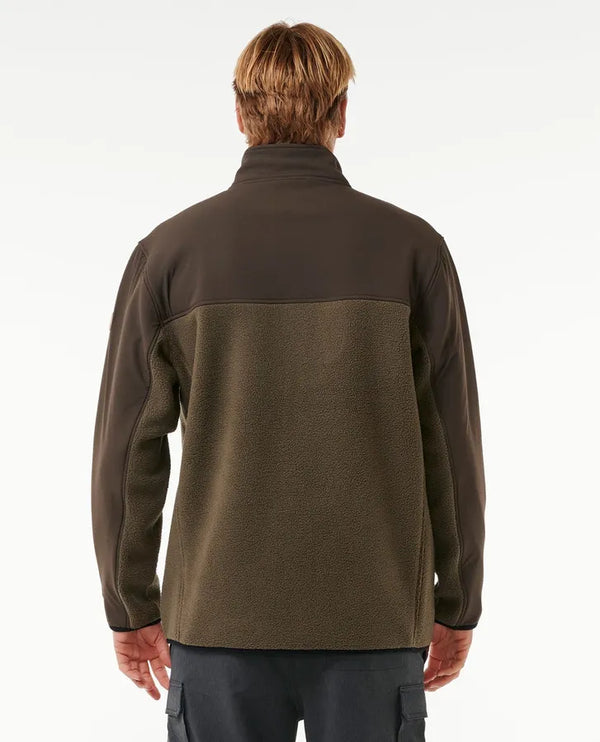 RIP CURL Men's Anti-Series Search Zip Crew