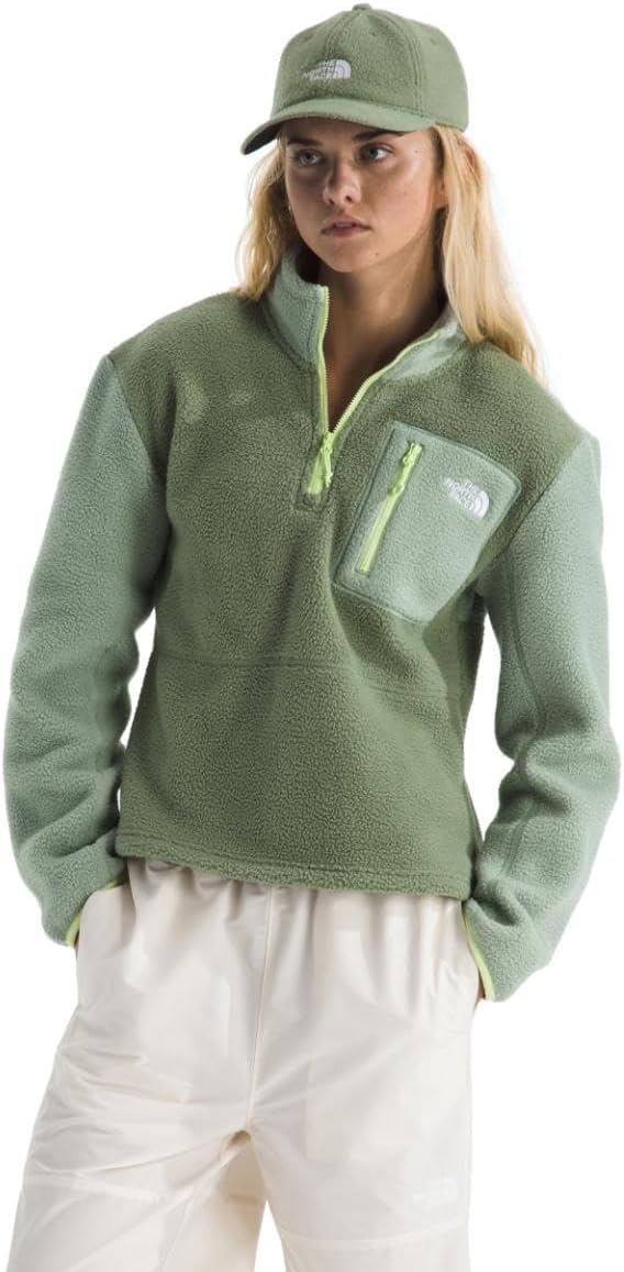 THE NORTH FACE Women's Yumiori Fleece 1/4 Zip (Cropped)