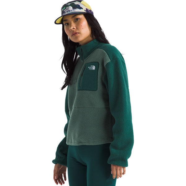 THE NORTH FACE Women's Yumiori  Fleece 1/4 Zip (Cropped)