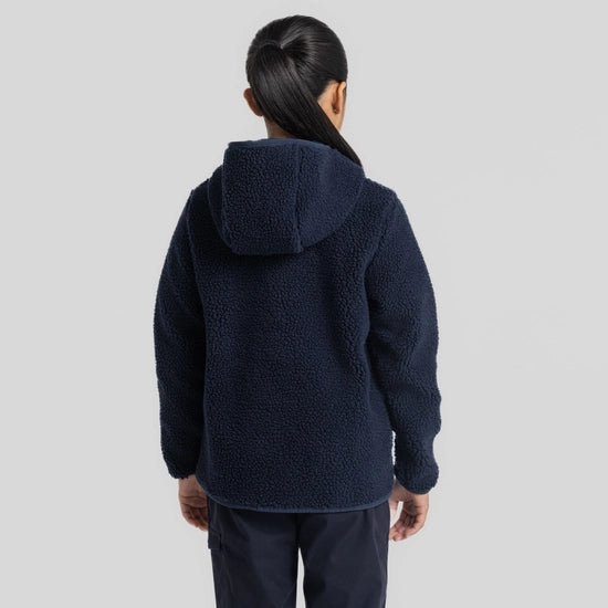 CRAGHOPPERS Kid's Boyne Fleece Hooded Jacket