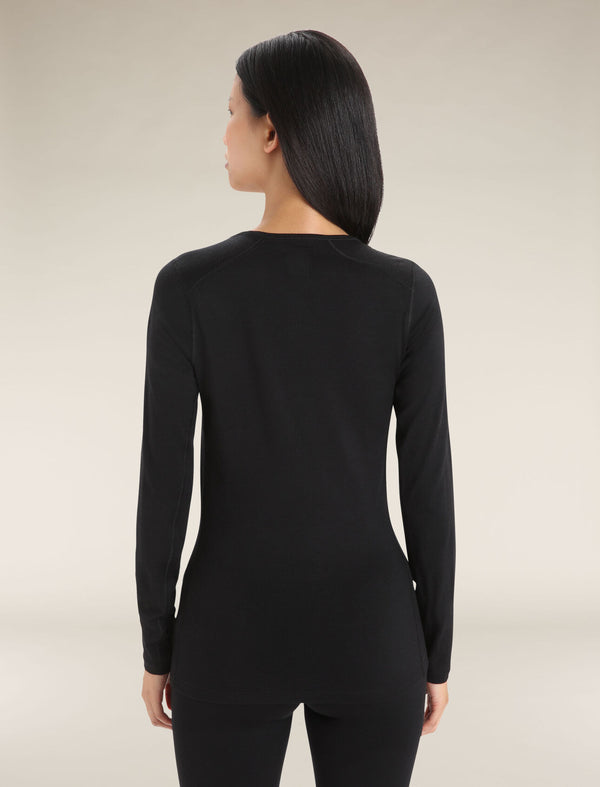 ICEBREAKER Women's 200 g/m Oasis Merino L/S Scoop