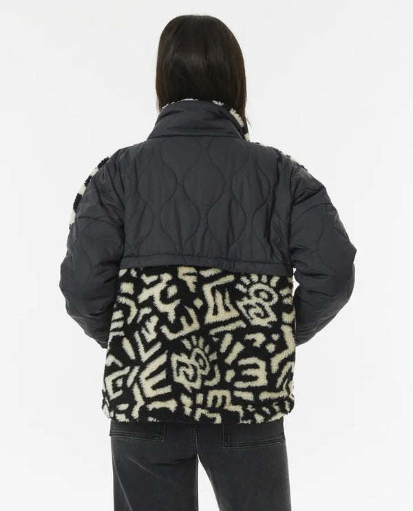 RIP CURL Women's Anti-Series Zip Thru Polar Fleece