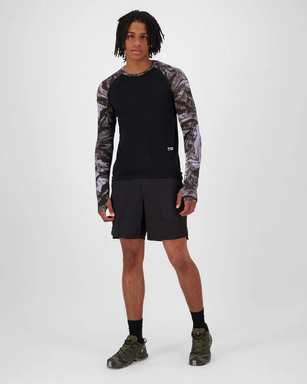 MONS ROYALE Men's Temple Merino Air-Con Raglan L/S Crew