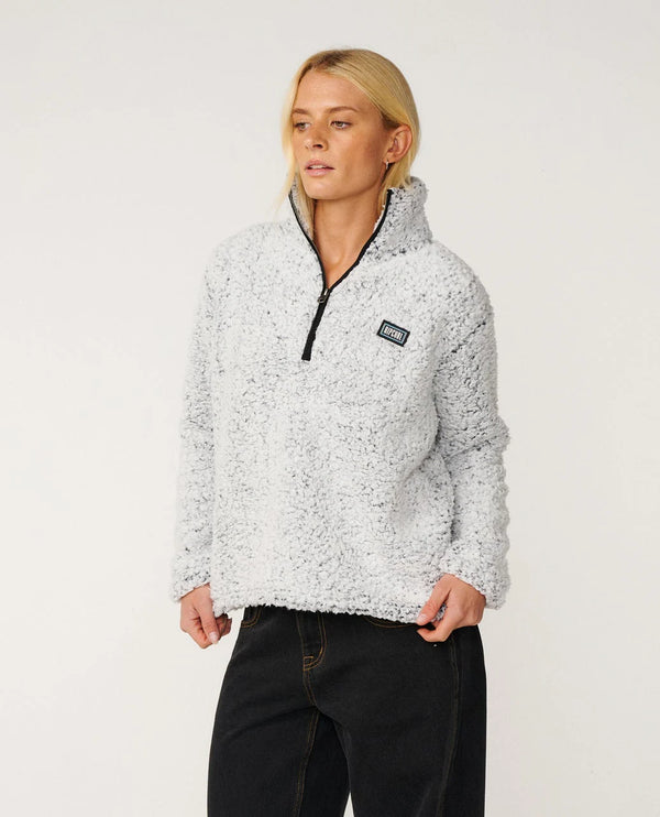 RIP CURL Women's Dark N Stormy Fleece 1/4 Zip