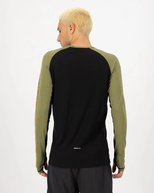 MONS ROYALE Men's Temple Merino Air-Con Raglan L/S Crew