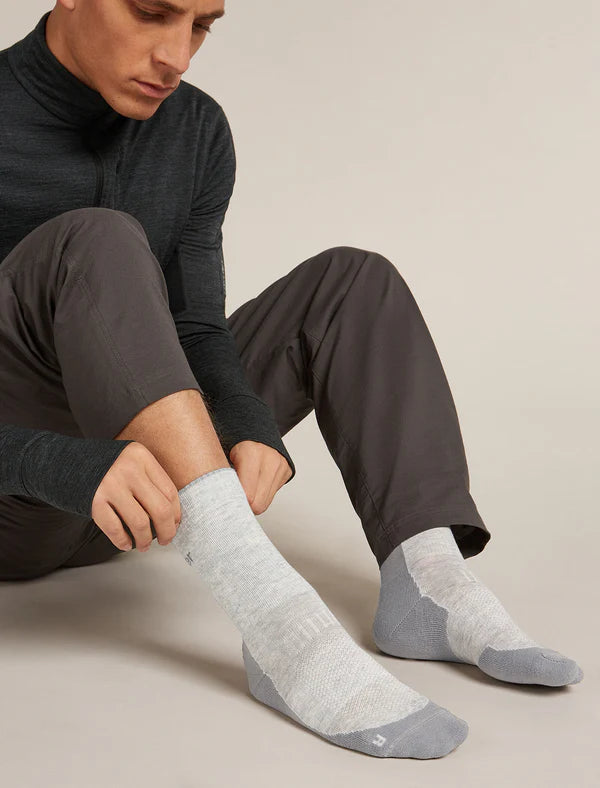 ICEBREAKER Men's Hike+ Light Crew Sock
