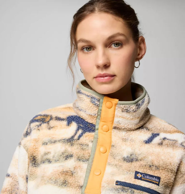 COLUMBIA Women's Helvetia™ II Cropped Sherpa Snap Fleece