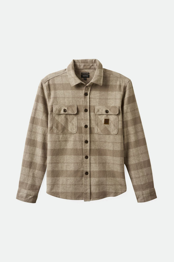 BRIXTON Men's Bowery Heavy Weight Flannel L/S Shirt