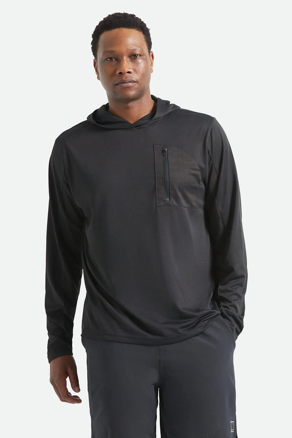 BRIXTON Men's Journey L/S Sun Hoodie