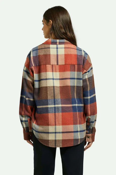 BRIXTON Women's Bowery Classic Flannel L/S Shirt