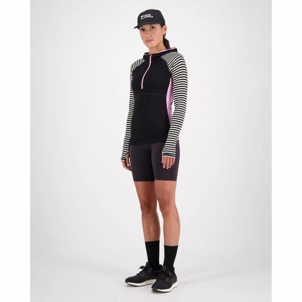 MONS ROYALE Women's Bella Merino Air-Con L/S Hood