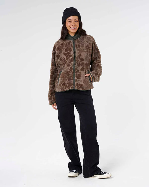 RIPCURL Women's Half Moon Bay Polar Fleece Jkt