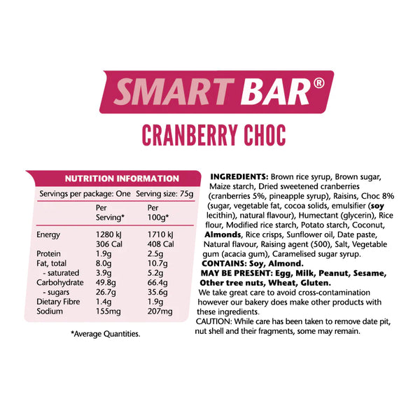 Em's Power Smart Bar 75g