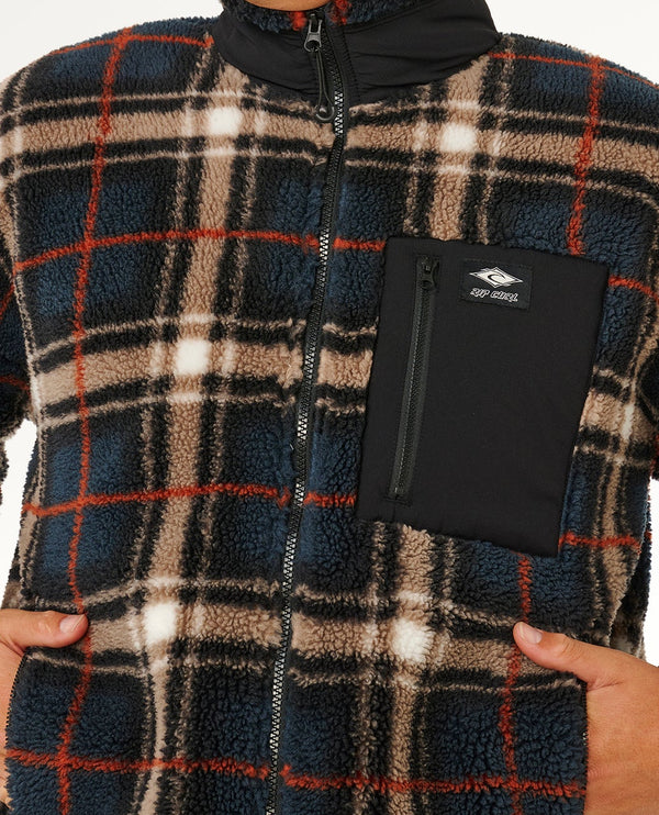 RIP CURL Men's Classic Surf Polar Fleece Jacket