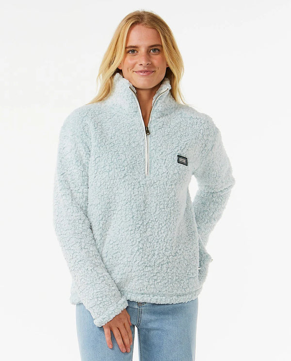 RIP CURL Women's Dark N Stormy Fleece 1/4 Zip
