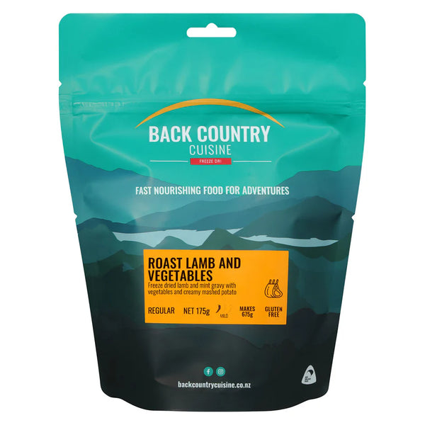 BACK COUNTRY CUISINE Freeze Dried Meals Regular