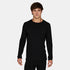 LE BENT Men's Heavy Weight Grid Fleece L/S Crew (280g/m)