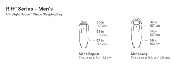 NEMO Women's Long Riff -8°C Sleeping Bag