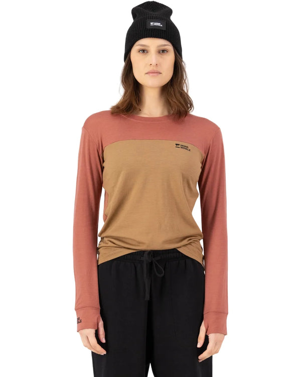 MONS ROYALE Women's Yotei Merino L/S Crew