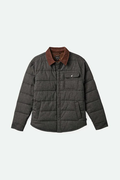 BRIXTON Men's Cass Jacket (Shacket) - Mixed Twill