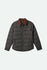 BRIXTON Men's Cass Jacket (Shacket) - Mixed Twill