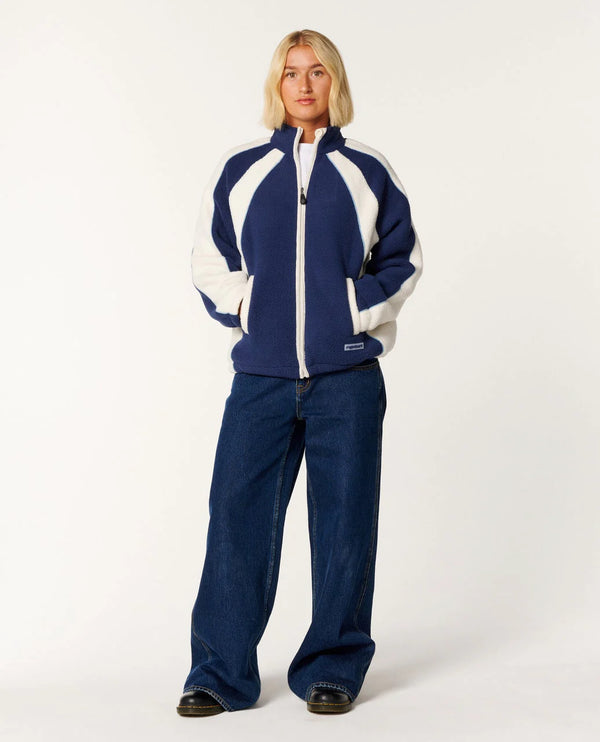 RIP CURL Women's Nova Zip Through Fleece Jacket