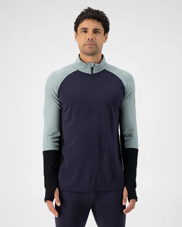 MONS ROYALE Men's Olympus 250g/m Merino L/S 1/2 Zip