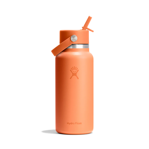 HYDRO FLASK 32 oz Wide Mouth with Flex Straw Cap (946ml)