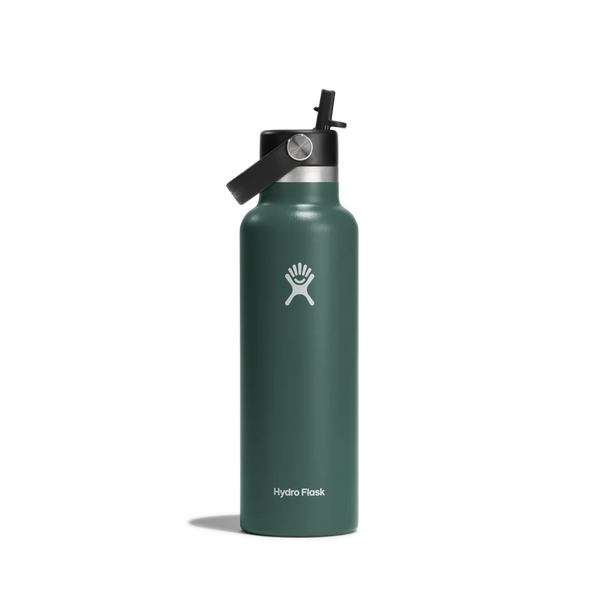 HYDRO FLASK 21oz Standard Mouth (621ml) with Flex Straw Cap