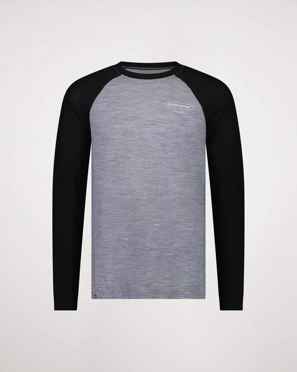 MONS ROYALE Men's Icon Merino Air-Con Raglan L/S Crew