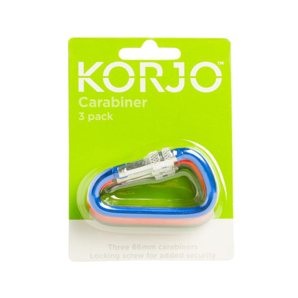 KORJO Carabiners 3Pk