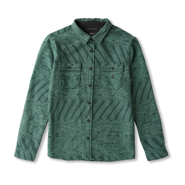 ROARK Mens Nordsman Jacquard L/S Shirt