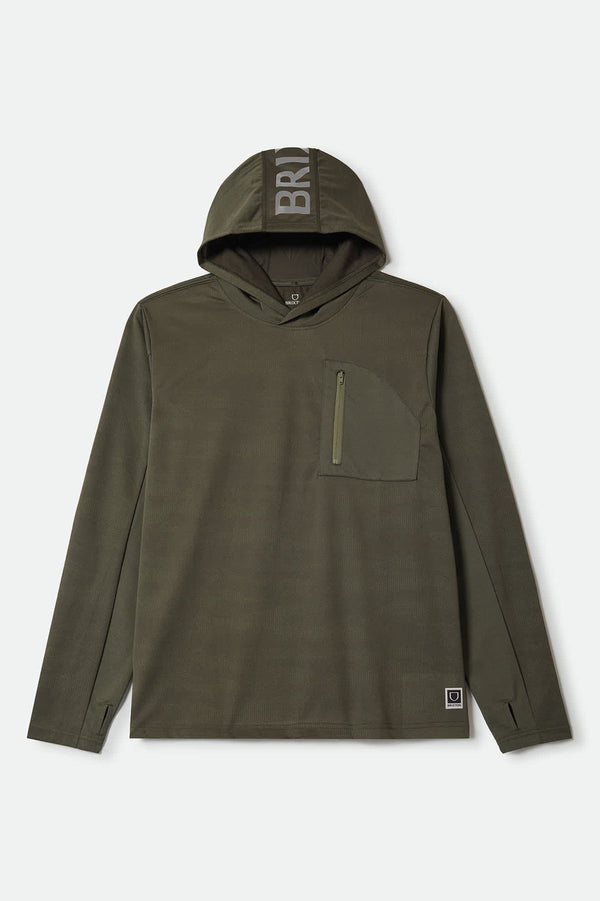 BRIXTON Men's Journey L/S Sun Hoodie