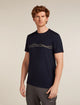 ICEBREAKER Men's Merino 150g/m Tech Lite S/S Tee Mountain Pulse
