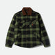 BRIXTON Men's Durham Sherpa Lined Flannel Jacket (Shacket)