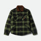 BRIXTON Men's Durham Sherpa Lined Flannel Jacket (Shacket)