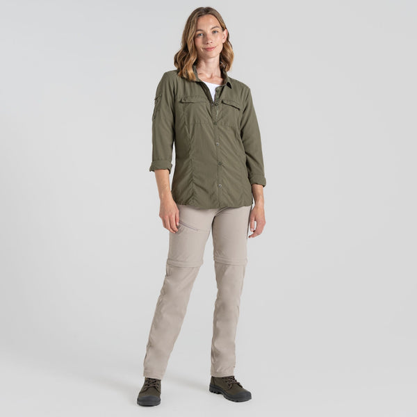 CRAGHOPPERS Women's Nosilife Adventure II L/S Shirt